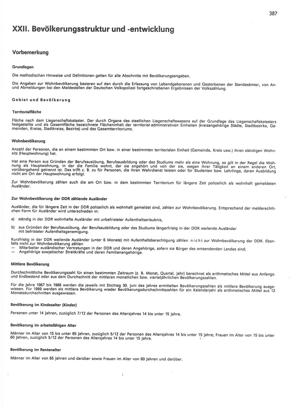 Statistisches Jahrbuch der Deutschen Demokratischen Republik (DDR) 1990, Seite 387 (Stat. Jb. DDR 1990, S. 387)