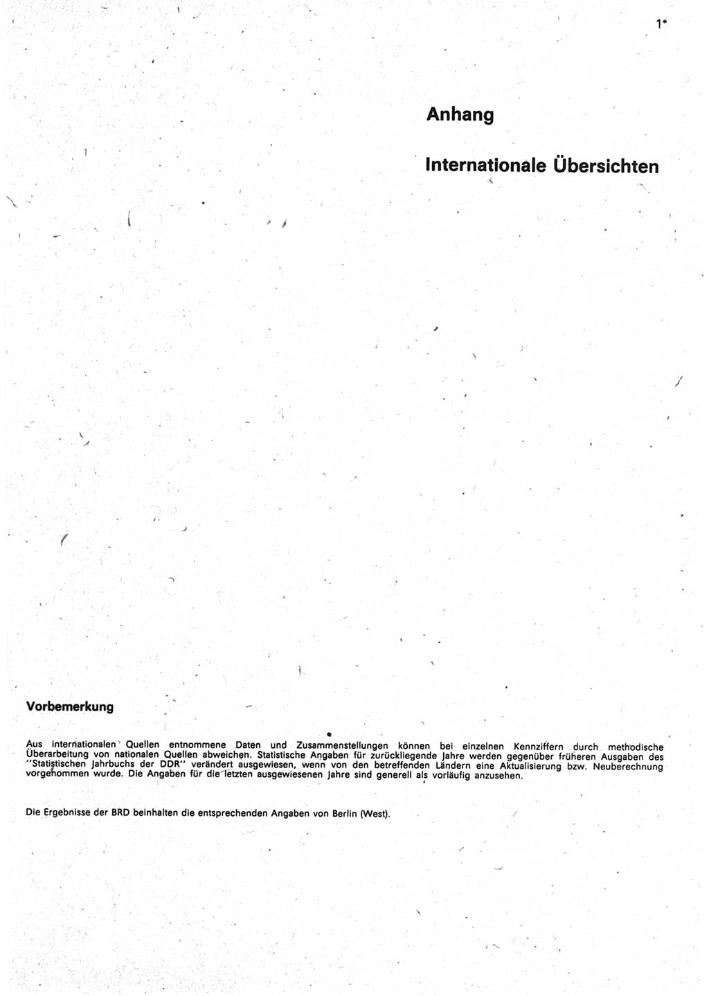 Statistisches Jahrbuch der Deutschen Demokratischen Republik (DDR) 1990, Seite 1 (Stat. Jb. DDR 1990, S. 1)