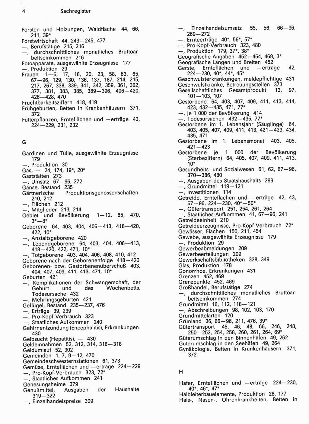 Statistisches Jahrbuch der Deutschen Demokratischen Republik (DDR) 1990, Seite 4 (Stat. Jb. DDR 1990, S. 4)