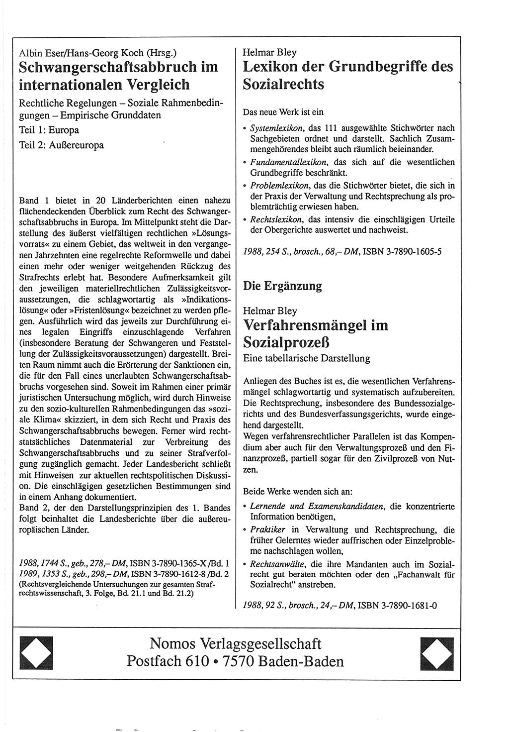 Neue Justiz (NJ), Zeitschrift für Rechtsetzung und Rechtsanwendung [Deutsche Demokratische Republik (DDR)], 44. Jahrgang 1990, Seite 331 (NJ DDR 1990, S. 331)