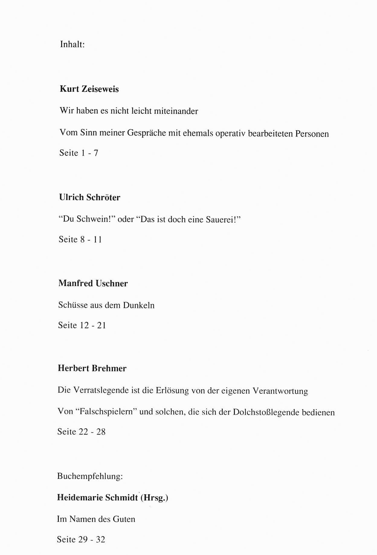 Zwie-Gespräch, Beiträge zur Aufarbeitung der Staatssicherheits-Vergangenheit [Deutsche Demokratische Republik (DDR)], Ausgabe Nr. 15, Berlin 1993, Seite 33 (Zwie-Gespr. Ausg. 15 1993, S. 33)