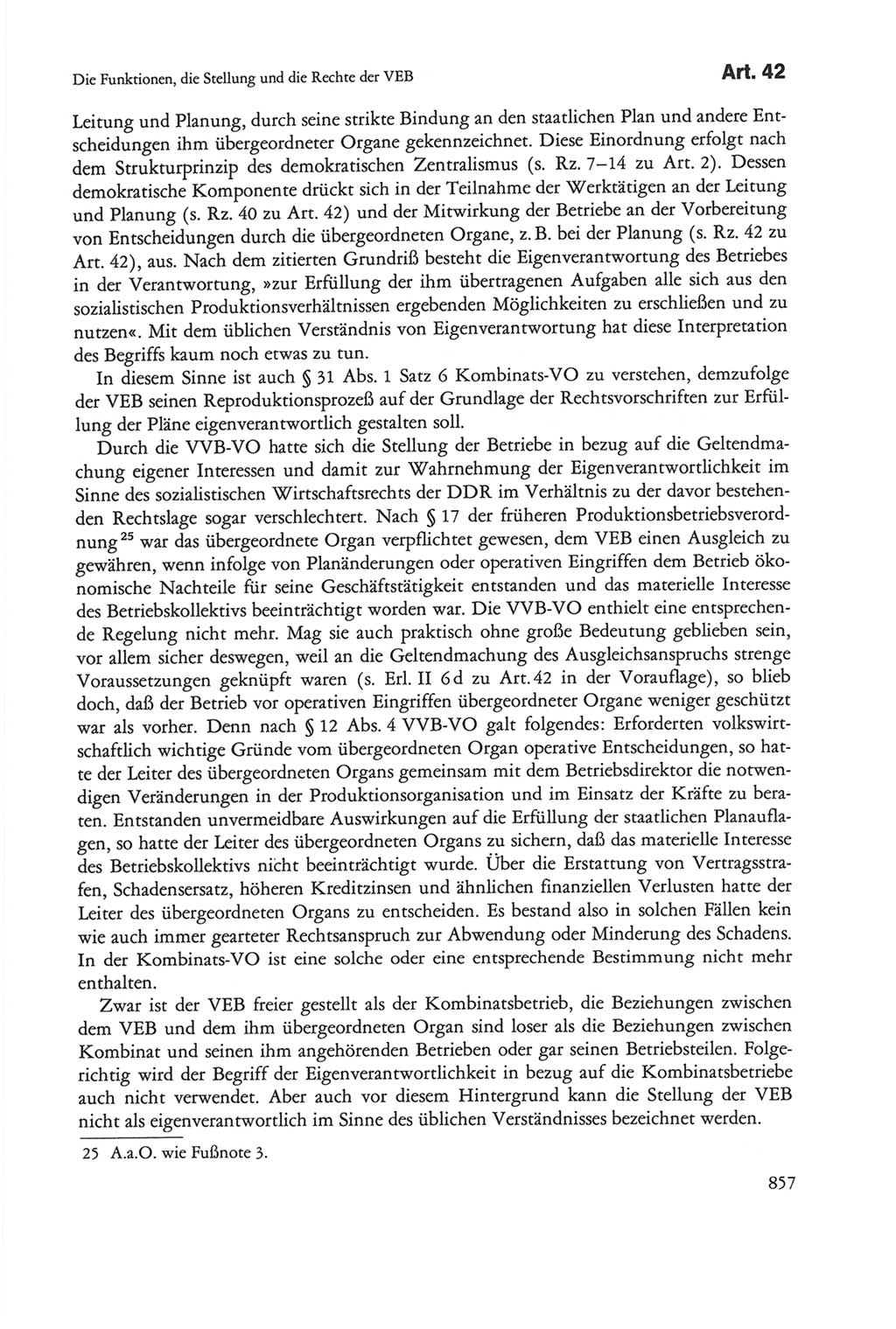Die sozialistische Verfassung der Deutschen Demokratischen Republik (DDR), Kommentar mit einem Nachtrag 1997, Seite 857 (Soz. Verf. DDR Komm. Nachtr. 1997, S. 857)