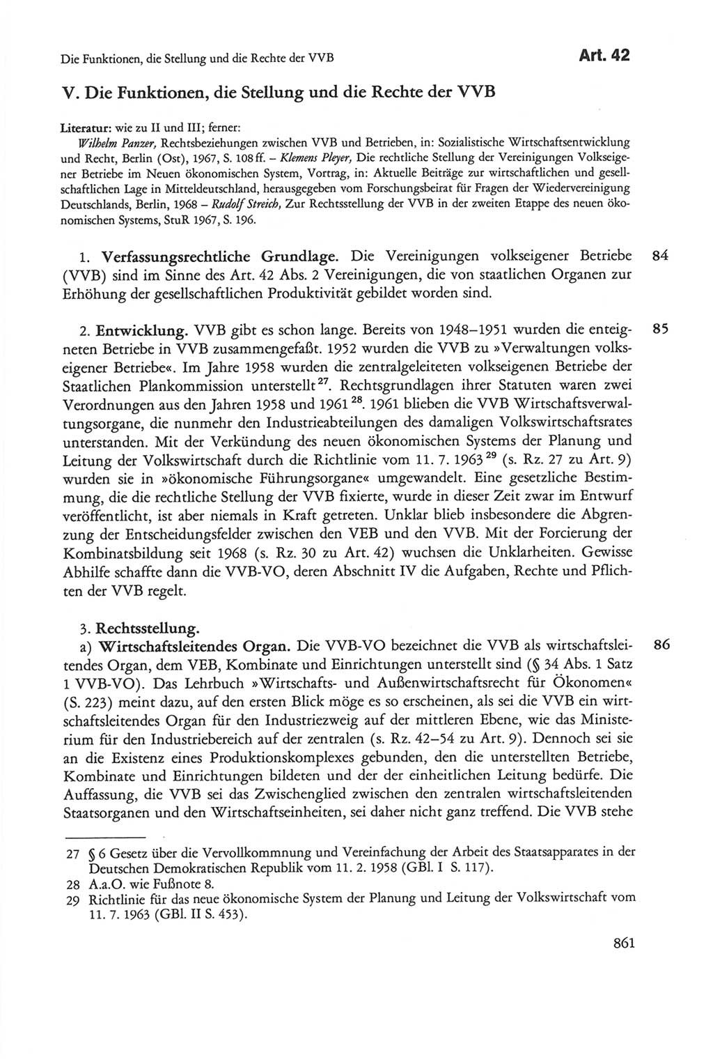 Die sozialistische Verfassung der Deutschen Demokratischen Republik (DDR), Kommentar mit einem Nachtrag 1997, Seite 861 (Soz. Verf. DDR Komm. Nachtr. 1997, S. 861)