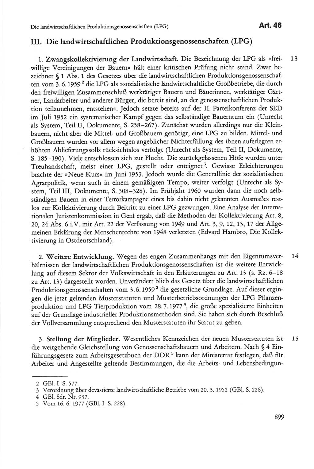 Die sozialistische Verfassung der Deutschen Demokratischen Republik (DDR), Kommentar mit einem Nachtrag 1997, Seite 899 (Soz. Verf. DDR Komm. Nachtr. 1997, S. 899)