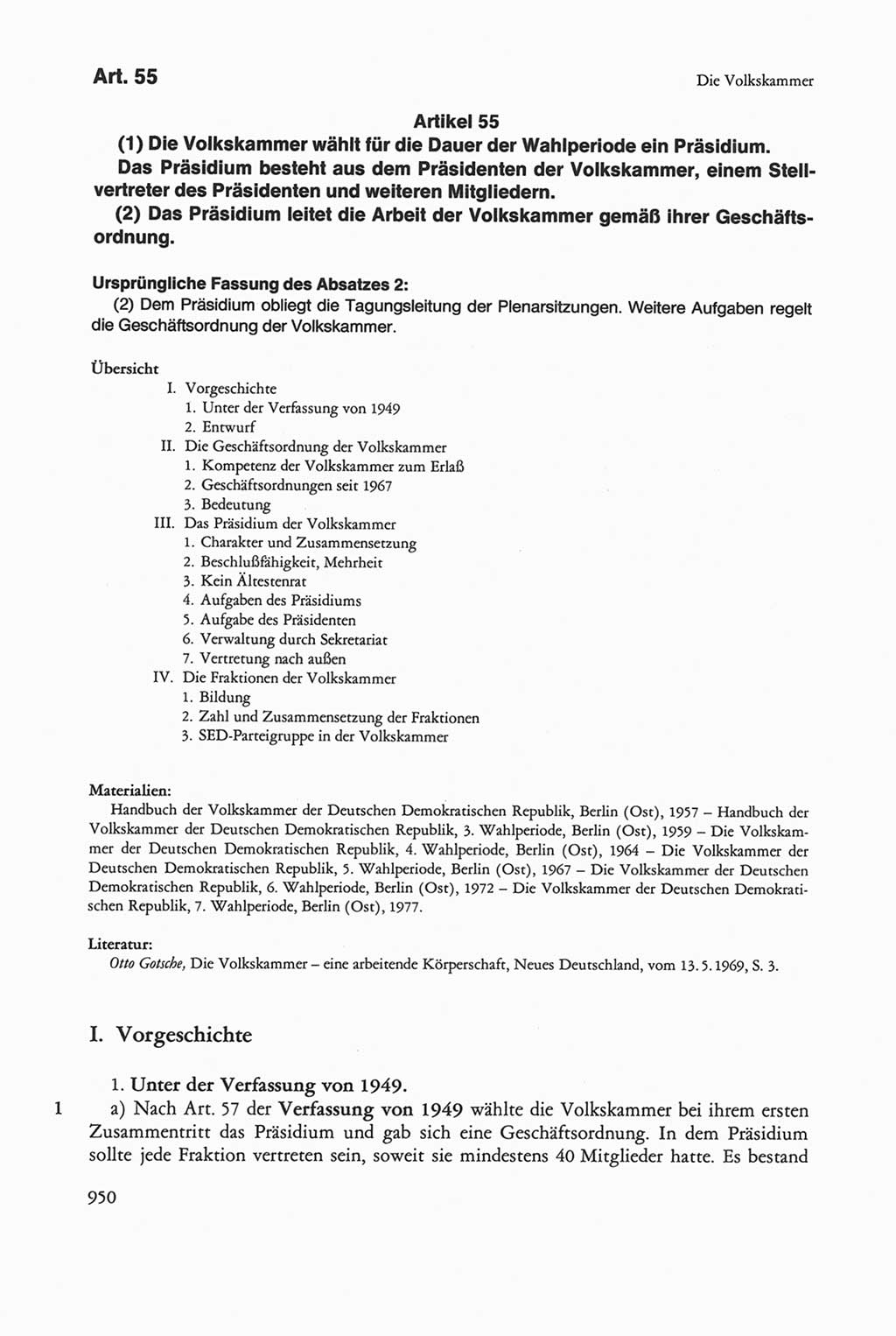 Die sozialistische Verfassung der Deutschen Demokratischen Republik (DDR), Kommentar mit einem Nachtrag 1997, Seite 950 (Soz. Verf. DDR Komm. Nachtr. 1997, S. 950)