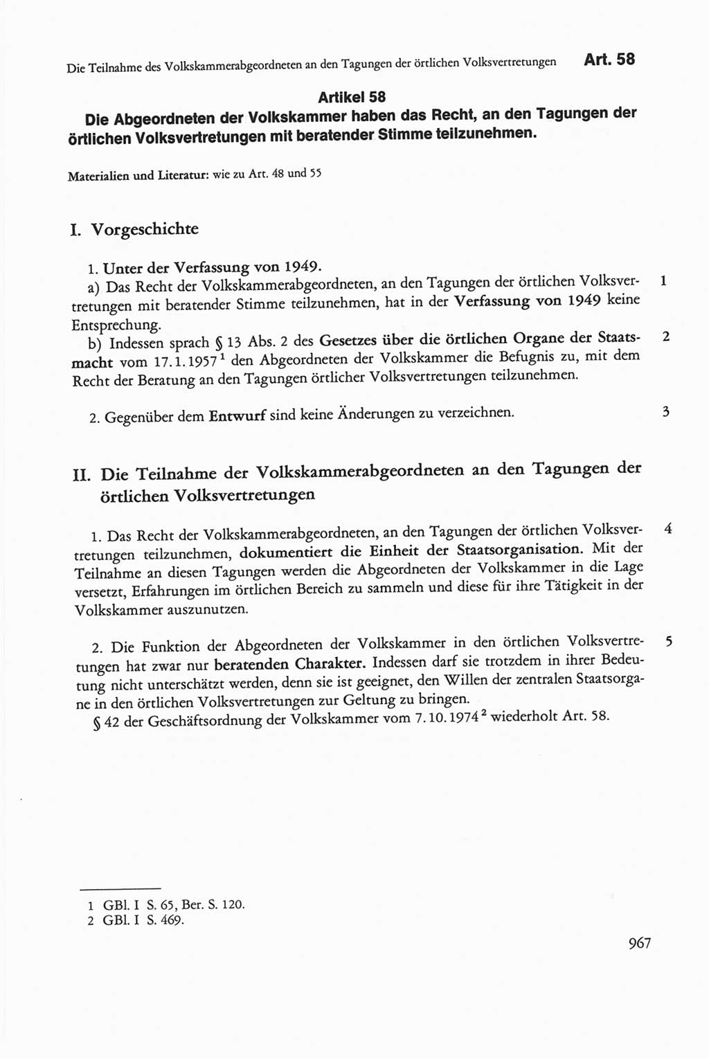 Die sozialistische Verfassung der Deutschen Demokratischen Republik (DDR), Kommentar mit einem Nachtrag 1997, Seite 967 (Soz. Verf. DDR Komm. Nachtr. 1997, S. 967)