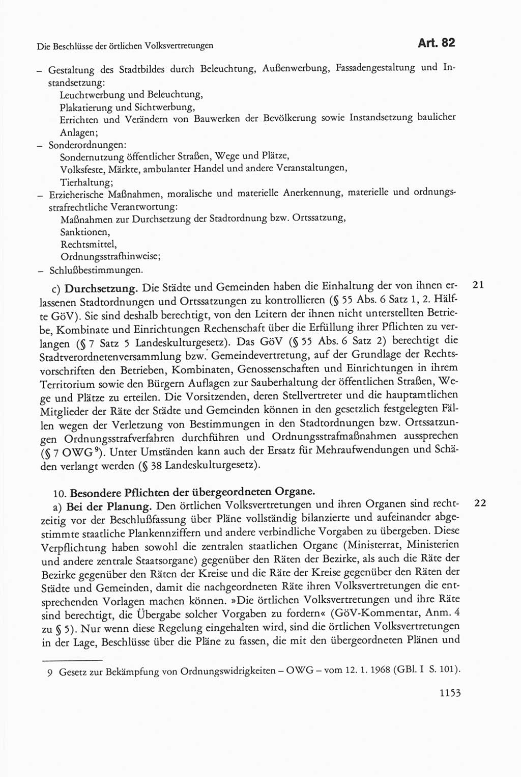 Die sozialistische Verfassung der Deutschen Demokratischen Republik (DDR), Kommentar mit einem Nachtrag 1997, Seite 1153 (Soz. Verf. DDR Komm. Nachtr. 1997, S. 1153)