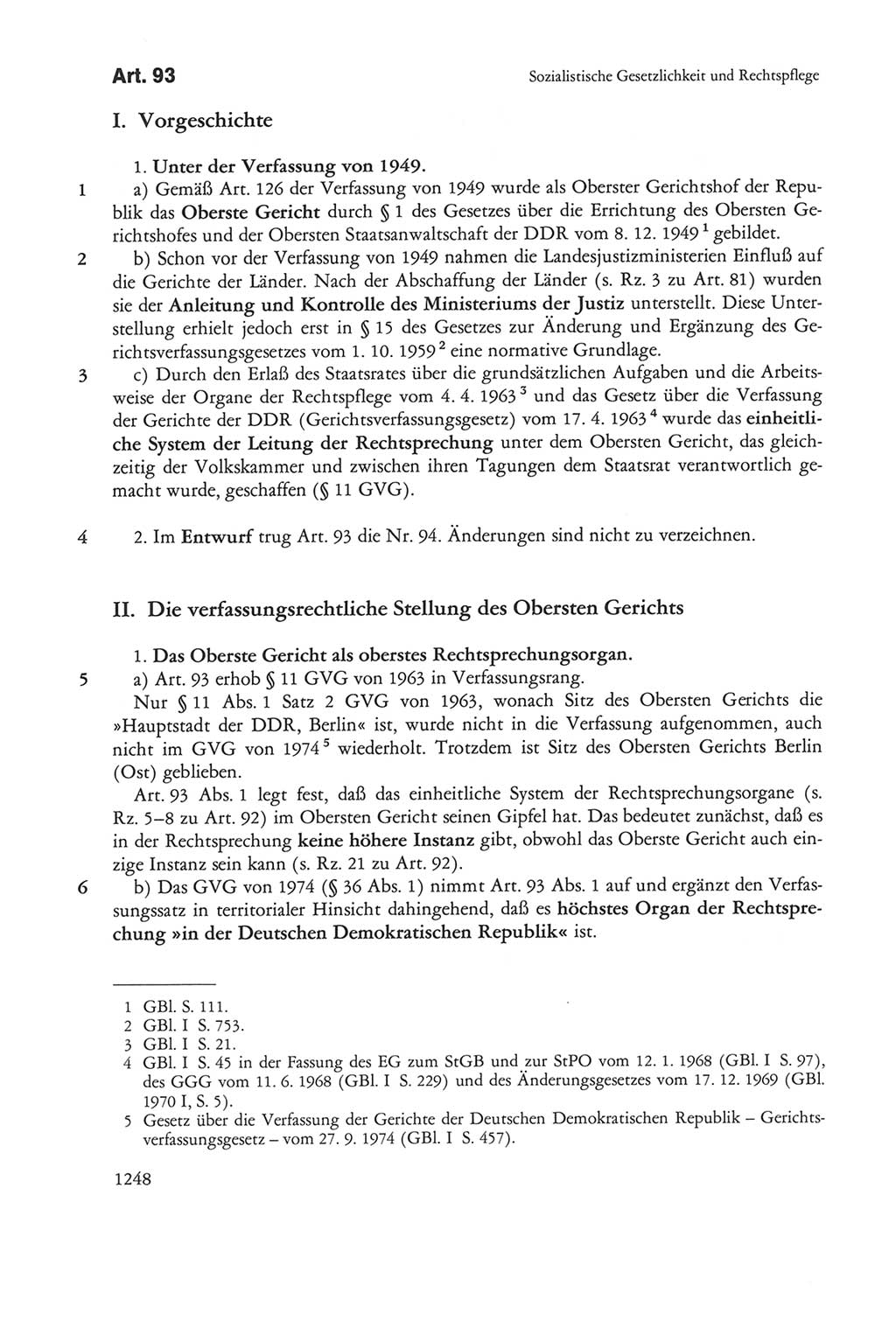 Die sozialistische Verfassung der Deutschen Demokratischen Republik (DDR), Kommentar mit einem Nachtrag 1997, Seite 1248 (Soz. Verf. DDR Komm. Nachtr. 1997, S. 1248)