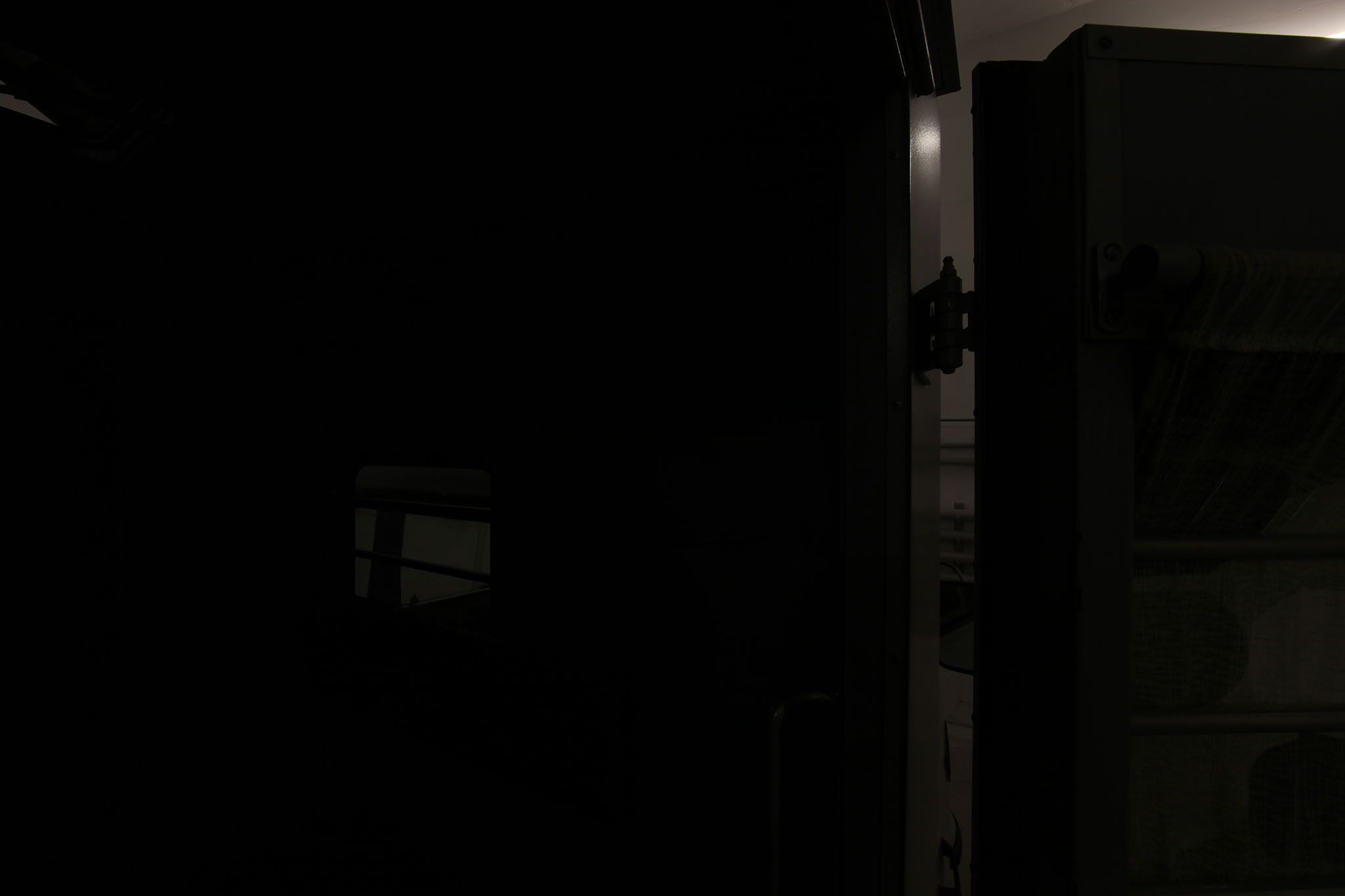 Aufnahmen vom 30.4.2012 des Raums 1001a im Erdgeschoss des Nordflügels der zentralen Untersuchungshaftanstalt des Ministerium für Staatssicherheit der Deutschen Demokratischen Republik in Berlin-Hohenschönhausen, Foto 1072