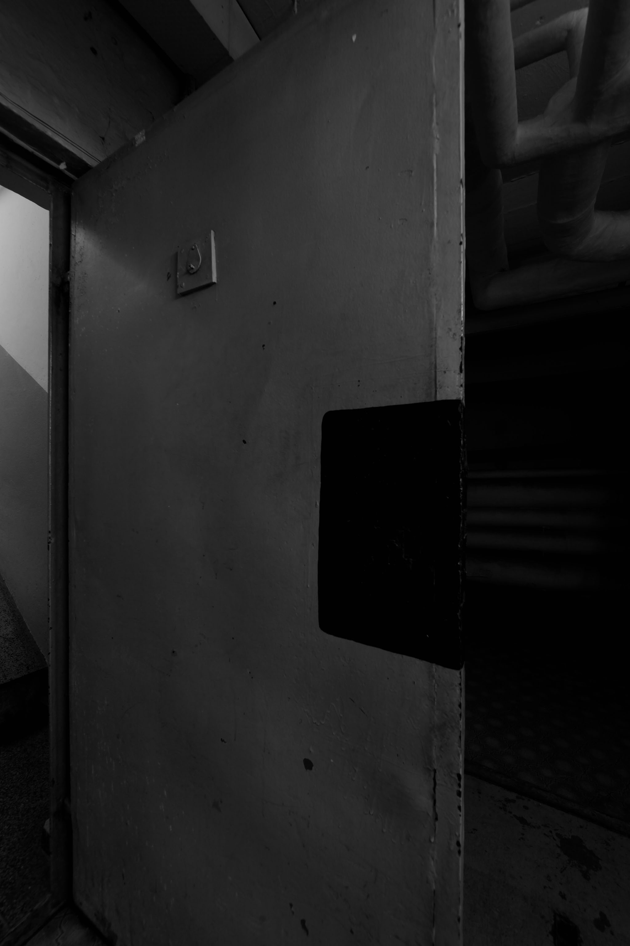 Aufnahmen vom 25.12.2013 des Raum 0 im Kellergeschoss des Nordflügels der zentralen Untersuchungshaftanstalt des Ministerium für Staatssicherheit der Deutschen Demokratischen Republik in Berlin-Hohenschönhausen, Foto 352
