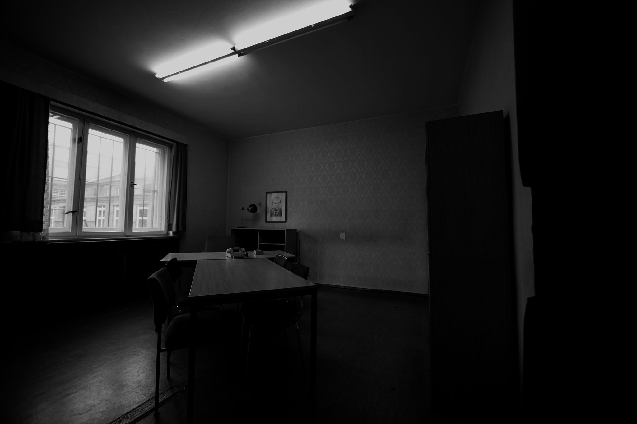 Aufnahmen vom 1.8.2011 des Raums 177 im Erdgeschoss des Südflügels der zentralen Untersuchungshaftanstalt des Ministerium für Staatssicherheit der Deutschen Demokratischen Republik in Berlin-Hohenschönhausen, Foto 338