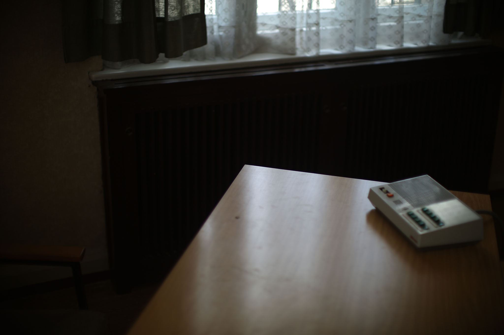 Aufnahmen vom 2.5.2012 des Raums 178 im Erdgeschoss des Südflügels der zentralen Untersuchungshaftanstalt des Ministerium für Staatssicherheit der Deutschen Demokratischen Republik in Berlin-Hohenschönhausen, Foto 326