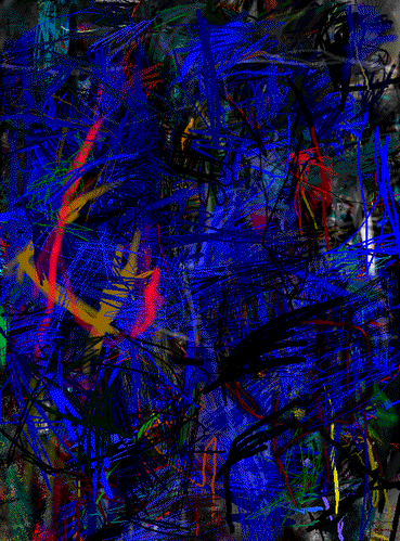 Digital gemaltes Bild Arthur Schmidt
