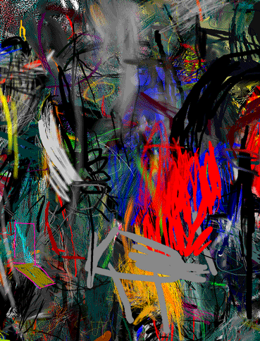 Digital gemaltes Bild Arthur Schmidt