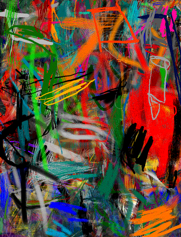 Digital gemaltes Bild Arthur Schmidt